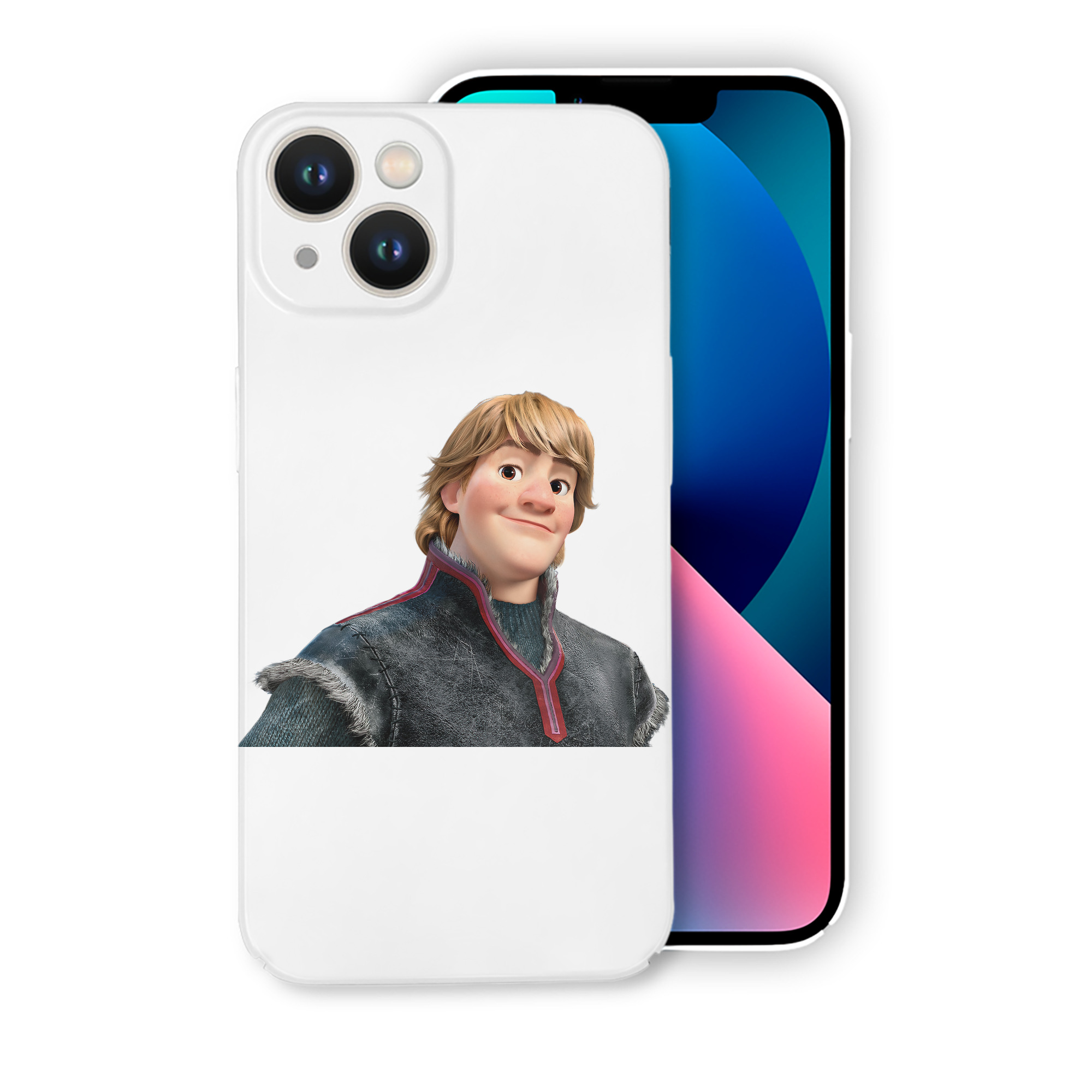 （画像用） アナと雪の女王 アンナ エルサ Frozen Anna Elsa 【iPhone 14シリーズ対応】ハードケース